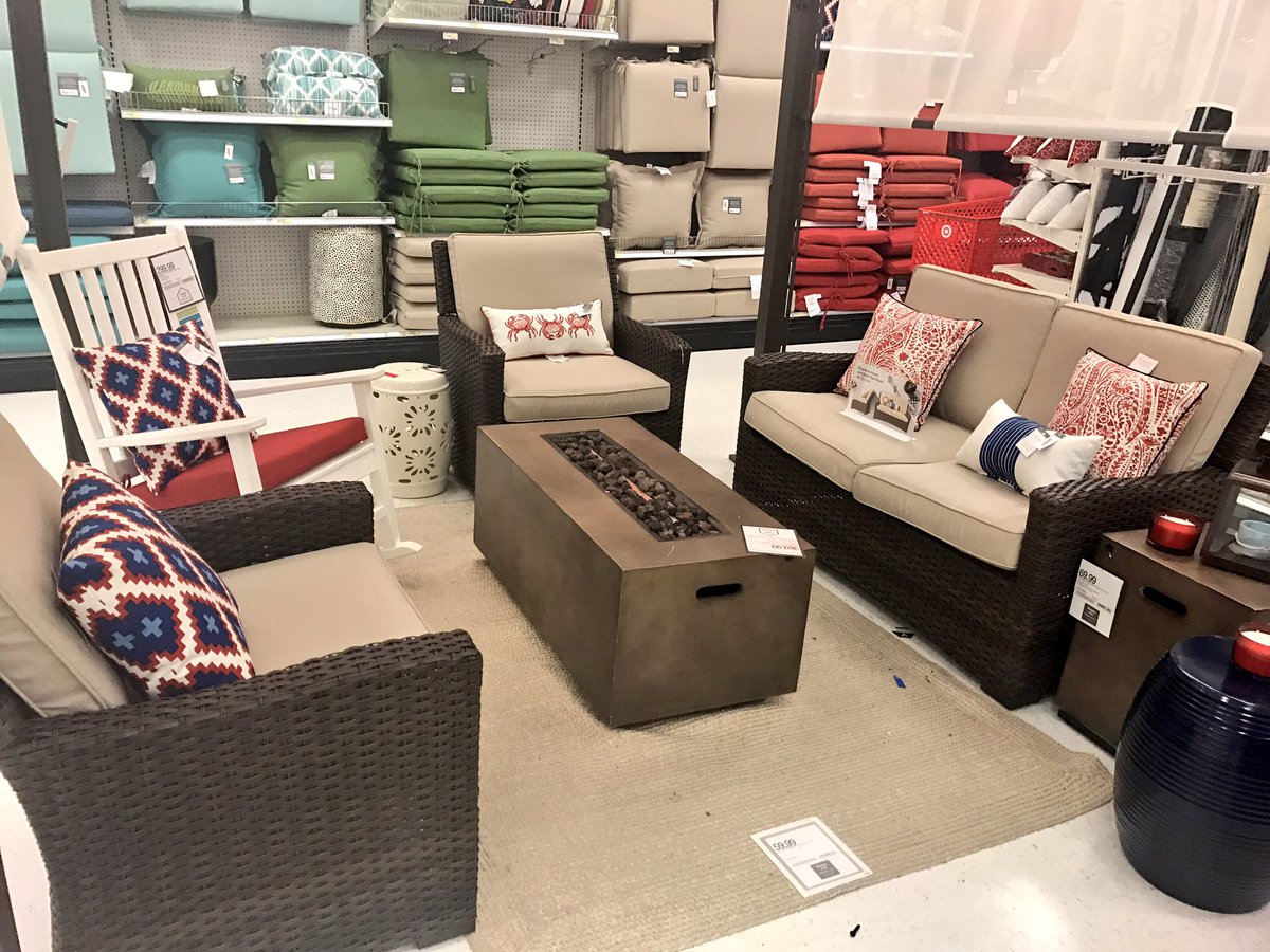 Had a patio party today! ☀️<a href="/karissafogel/">Karissa Fogel</a> #visualmerchandising #targetstyle