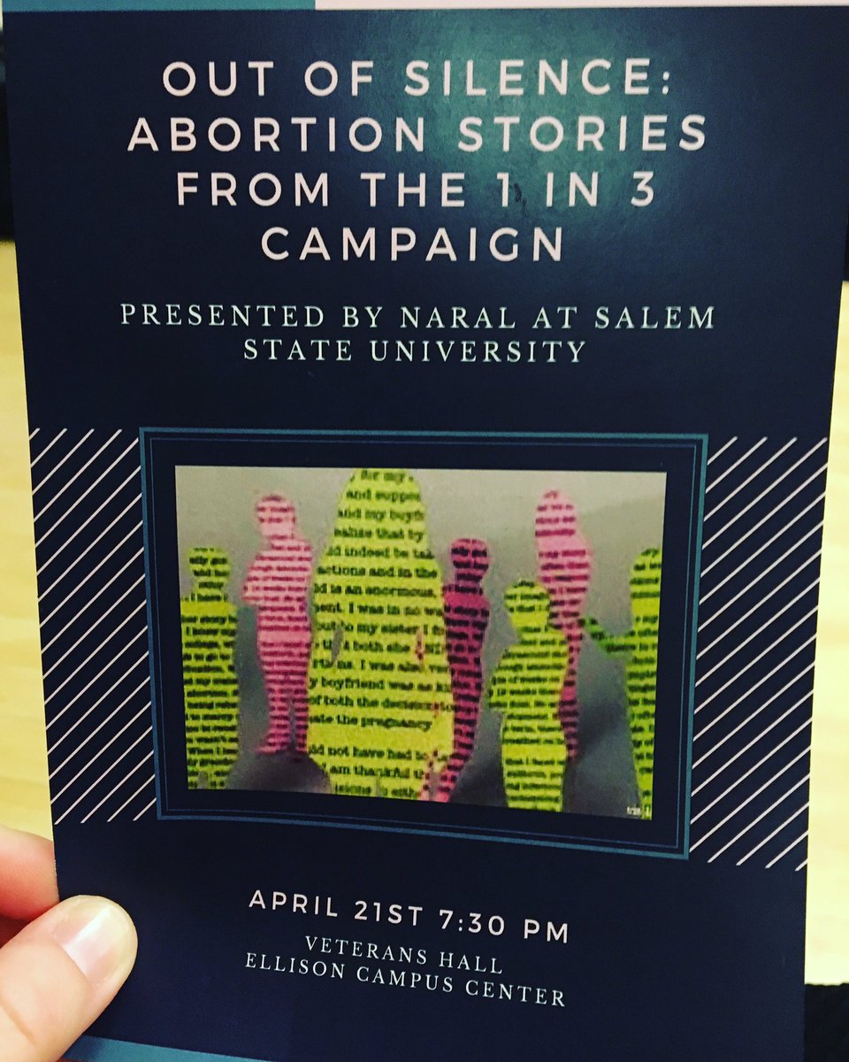 Sara Moore (@sarabeemoore) on Twitter photo Our students are amazing. #outofsilence <a href="/ssunaral/">NARAL at Salem State</a> <a href="/ProChoiceMass/">prochoicemass</a> @SSUECC <a href="/SalemStateCCE/">Salem State Center for Civic Engagement</a> <a href="/SSU_CESA/">SSU CESA</a> <a href="/socclubssu/">SocClubSSU</a> Our students are amazing. #outofsilence <a href="/ssunaral/">NARAL at Salem State</a> <a href="/ProChoiceMass/">prochoicemass</a> @SSUECC <a href="/SalemStateCCE/">Salem State Center for Civic Engagement</a> <a href="/SSU_CESA/">SSU CESA</a> <a href="/socclubssu/">SocClubSSU</a>