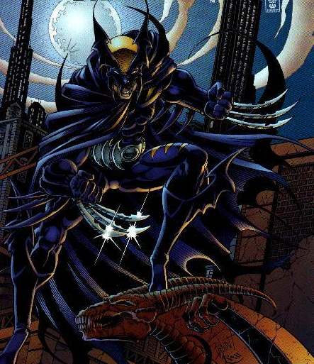 Wes_Rulz's tweet photo. am I the only that remembers that time when DC and Marvel made a bad 90s crossover together? #Batclaw https://t.co/gpdYETu8cE