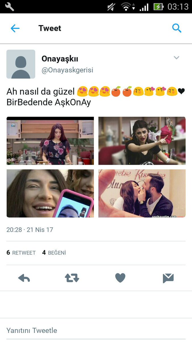 Sunu rt yapmayin spam arkadaslar BirBedende AşkOnAy
