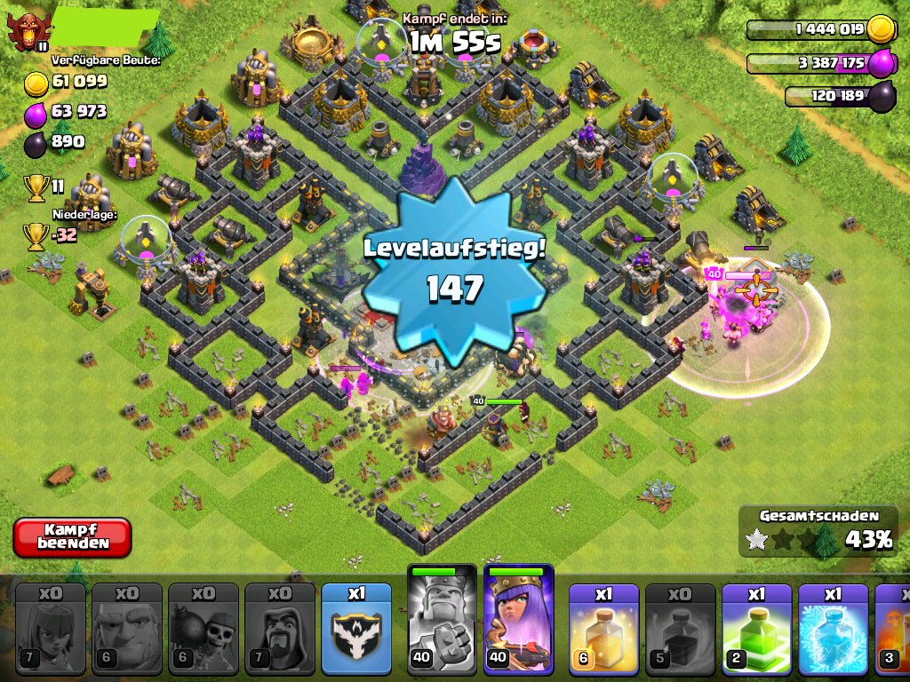 MuckeCoC's tweet photo. Level 147 ist erreicht! #coc #clash #clashofclans #level #level147 #ep #erfahrungslevel #spieler #ichmachmucke #mucke #lvl #levelup https://t.co/dcM02Q6EUx