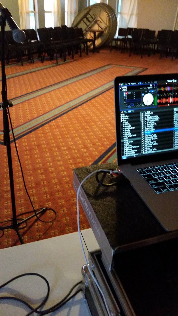 Getting set to rock out a B-Day party... #PowerUpOnEm