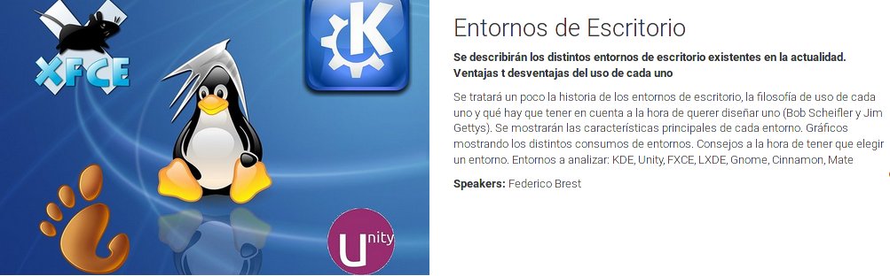 FlisolCABA's tweet photo. Charla: "Entornos de escritorio" by @fedebrest - 16hs. Aula.0.02

Registrate en https://t.co/PtUOAAlyhK

#FLISoL2017 https://t.co/TuR9BsnBtI