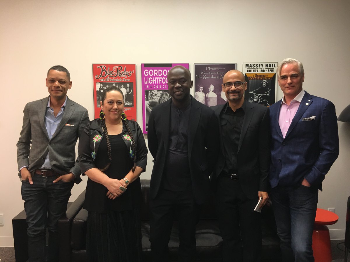 AdjayeAssoc's tweet image. . @dadjaye backstage at @agotoronto #creativeminds with @junotdiaz #paulgross @christibelcourt @mattgallowaycbc