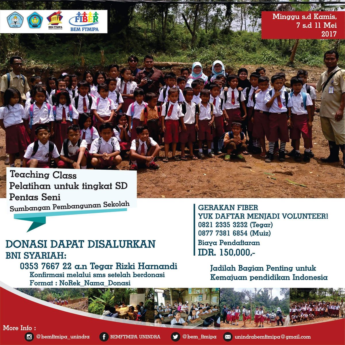 Yuk, bantu adek2 kita, agar mendapatkan pendidikan yg layak..