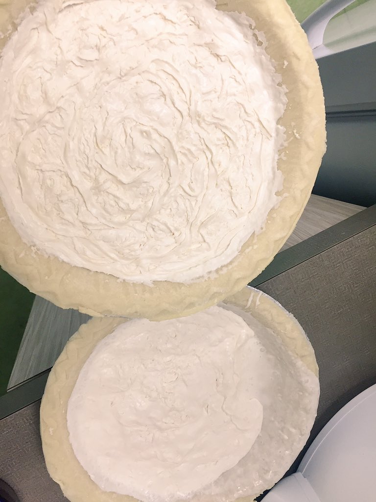 And the BRANCH MANAGER AND BELALL gets pied in the face!!