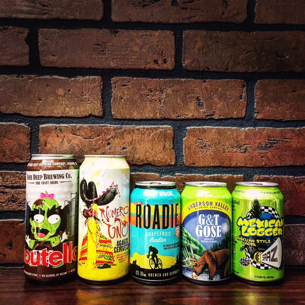 ServallLiquor's tweet photo. #KneeDeepBrewing #Stoutella #FlyingDogBrewery #NumeroUno #GreatDivideBrewing #Roadie #AndersonValley #GTGose and #SkaBrewing #MexicanLogger https://t.co/uxQcuG9HW7