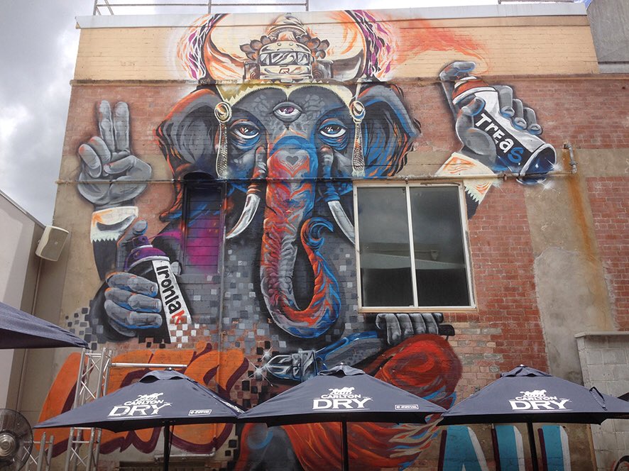 #Mural #streetart #Brisbane #Australia #graffiti #streetart #art