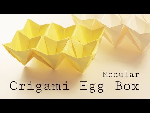 OrigamiFans's tweet image. Origami Easter Egg Box Tutorial (Modular)  A beautiful modular origami easter egg box tutorial,...