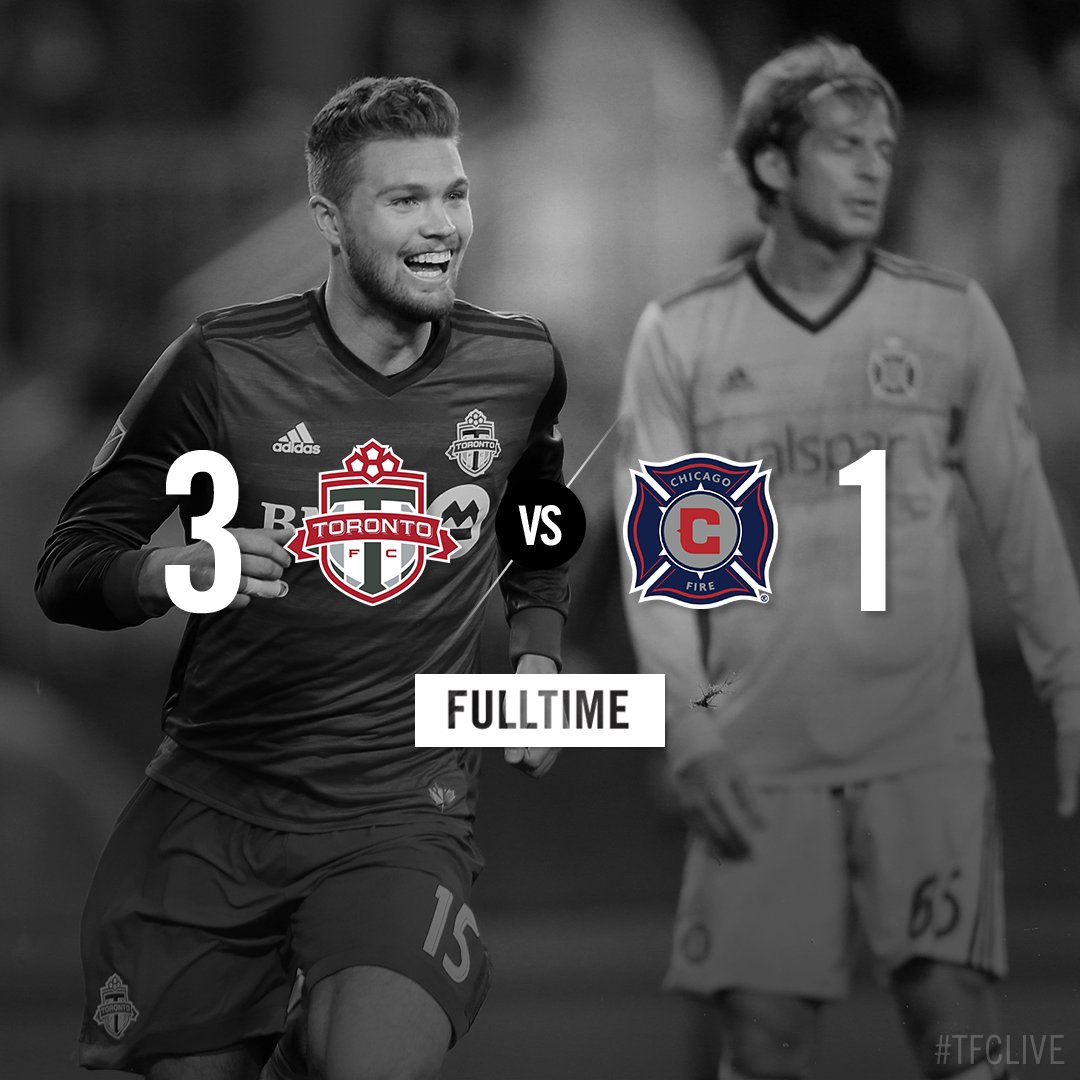TorontoFC's tweet photo. FT: Back on track.

Giovinco bags a brace as the Reds pick up their first home win of the season.

#TFCLive | #TORvCHI https://t.co/56hXp1gVdv