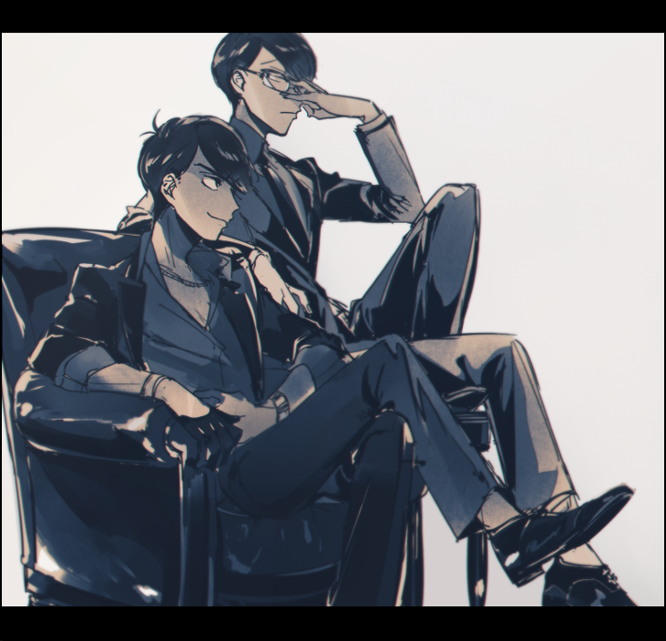 カラ松 「?? 」|：𝕔：のイラスト