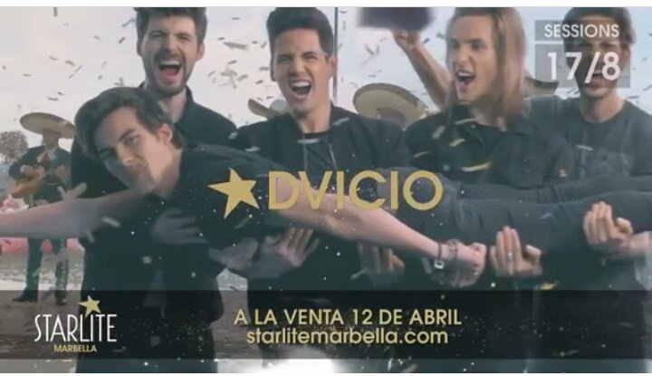 💕ESTE 17 DE AGOSTO !!! <a href="/dvicioficial/">DVICIO</a> tocará en <a href="/StarliteFest/">Starlite Festival</a> 💕👌🌍🎶