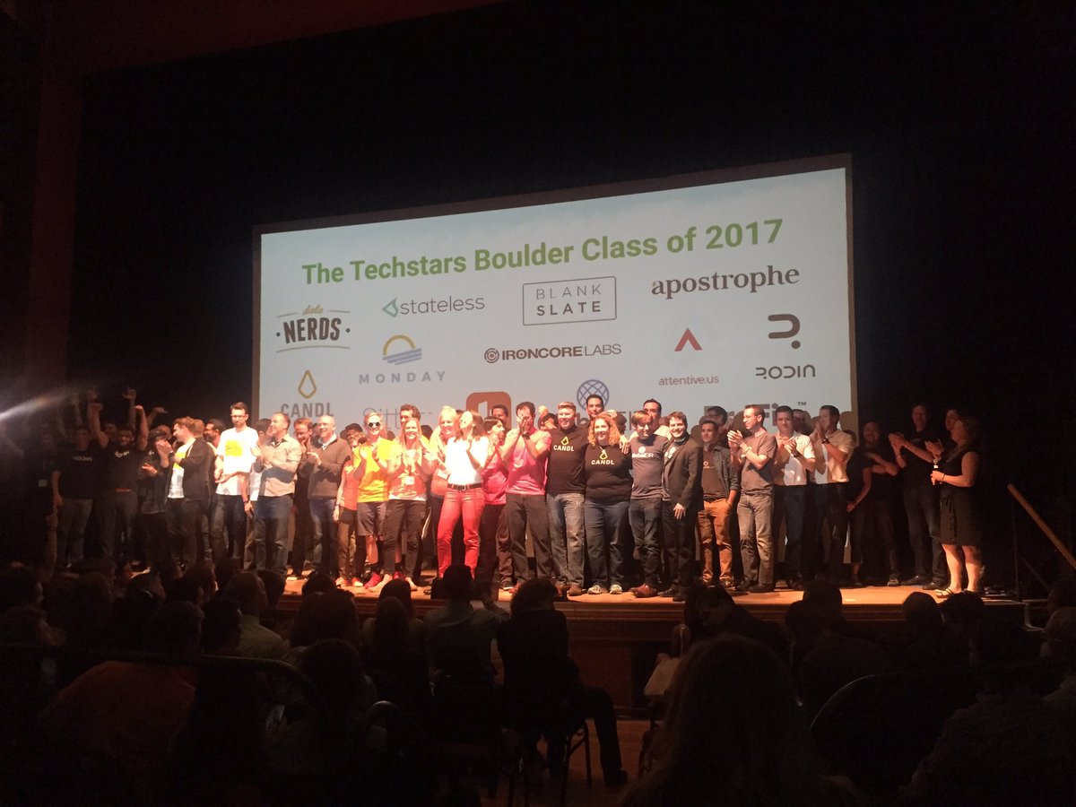 ZiloIntl's tweet photo. It is a wrap! Congratulation Class of 2017 and Best of Luck! @techstars #Boulder #TSDemoDay #Entrepreneurship https://t.co/A3VAtSEiX9