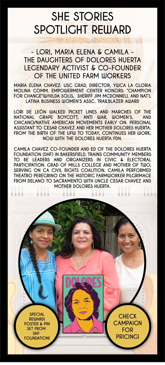 EloveateLLC's tweet photo. WATCH: #SheStories at @sundancefest Lori De Leon, Maria Elena Chavez, Camila Chavez, daughters of @DoloresHuerta https://t.co/fTucTm98Wr https://t.co/kus4tn4ft0