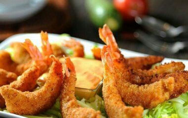 CustomsGrill's tweet image. Gran promoción este 18 de abril ala compra de 2 platillos de empanizado de Camarón llevatelo por $60 😎