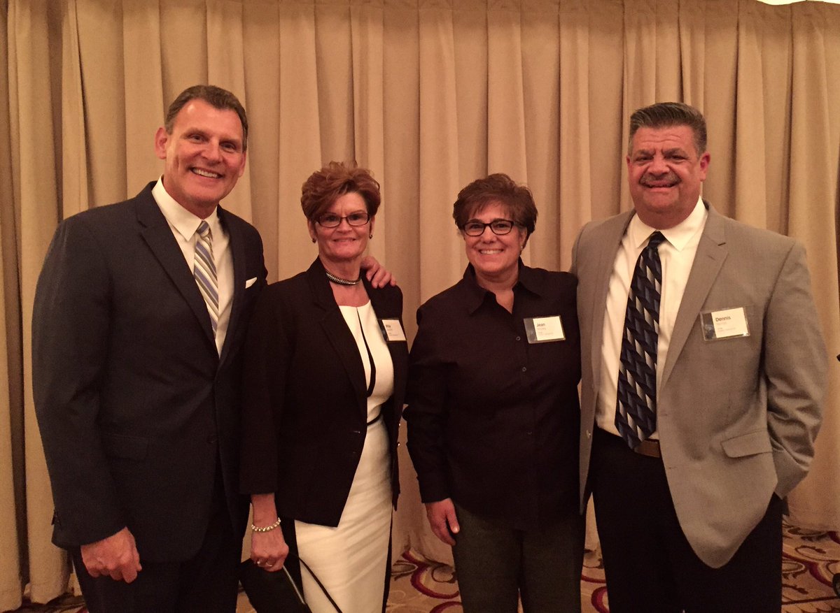 Celebrating with ORD's United 100 award winners Jeanie, Rita and Denny. Proud of you!