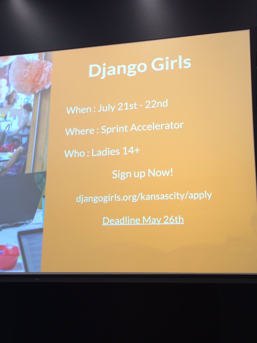 CindyFisherEdD's tweet image. Several opportunities are sponsored each month for girls and women @KCWomeninTech #codingandcupcakes #djangogirls #codingandcocktails