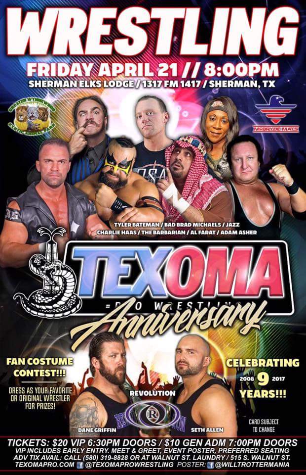 TheSethAllen's tweet photo. @TexomaPro  this friday, @danegriffin  and I proove that not only are we the best tag team in the world.. but we surpassed our "vets" https://t.co/qFH9B4ac3V