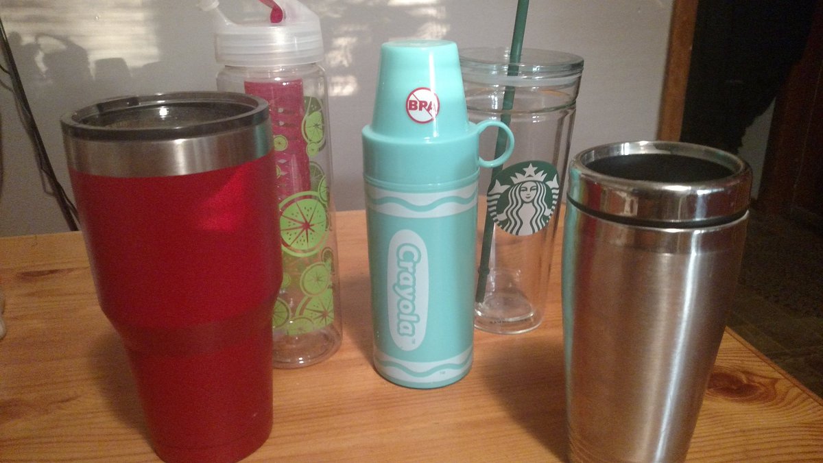 Candi_Fair2's tweet photo. No matter what I drink , reusable is a must!! #isfyouth #earthday247 https://t.co/0blfNInVWg