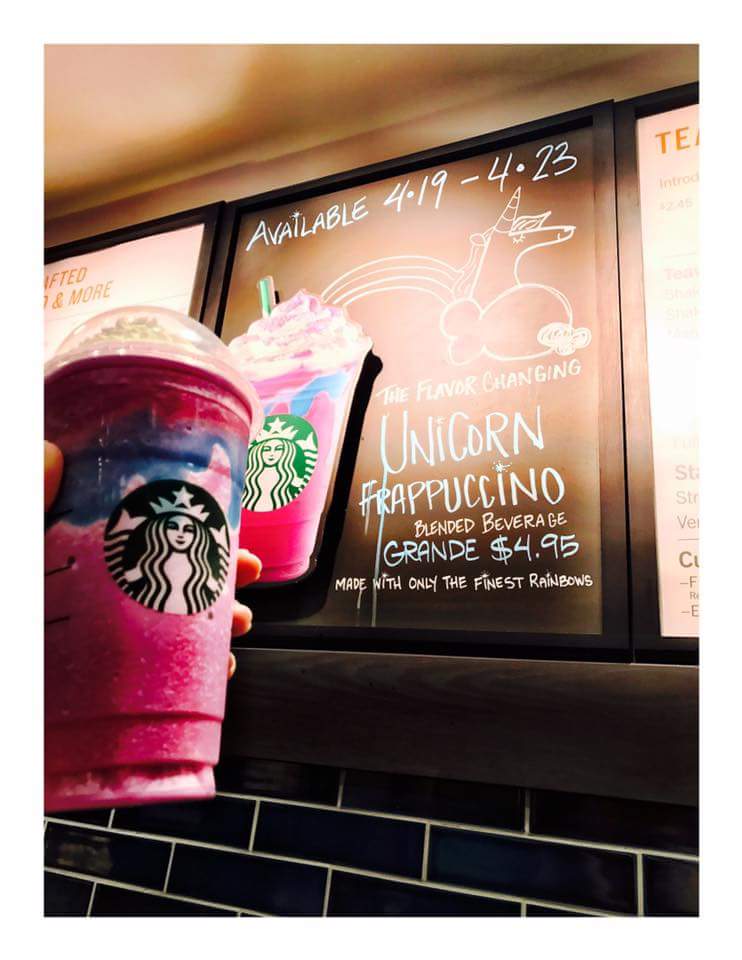 HaileyDBoling's tweet image. All the rage at Starbucks inside Idaho Falls Target! #t1082 #unicornfrappuccino @OneEyedLance @Schreibi_Knight