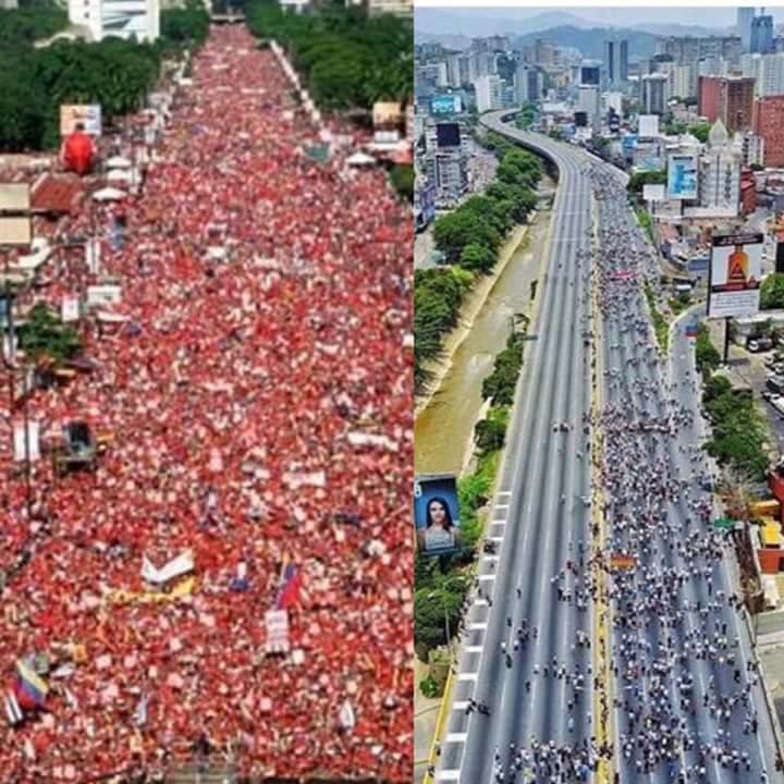 suramericavzla's tweet photo. Mañana a la misma hora y x el mismo canal, verán pueblo Vs la nada  oposición (Escuálidos) #PatriaVenceAlTerrorismo https://t.co/dwFt9bLRb2