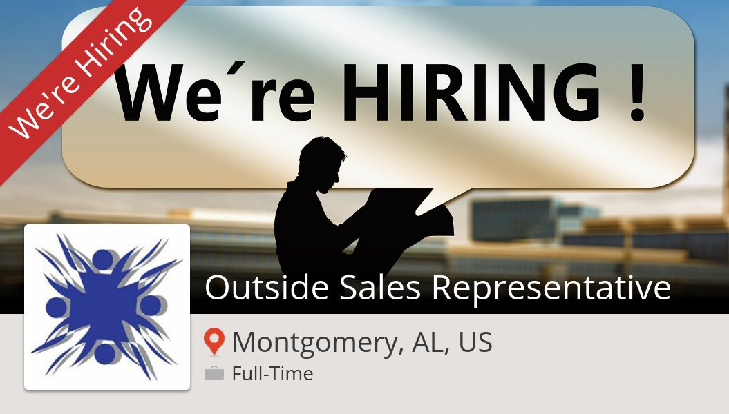 APSTemps's tweet photo. #APSTemps: Outside #Sales #Representative in #MontgomeryALUS #job https://t.co/PjmdBwlsnp #WhoIsHiring #ApplyOnline https://t.co/j3WXUsFSA7