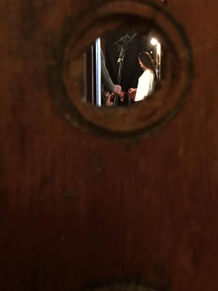 CaitMWilliams's tweet photo. Just a sneak peak of today's filming 📽 #Crepitus https://t.co/9Zt2tNaRc3