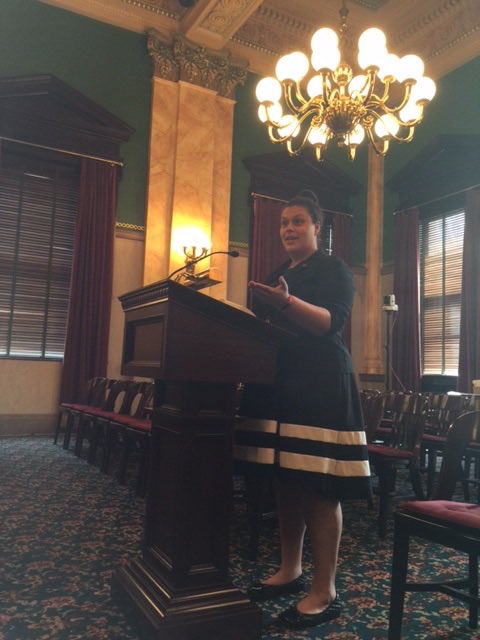 Melissa_Wasser's tweet photo. Tomorrow is the last day of my experience in the @OSU_Law Legislation Clinic. Thank you to Prof. .@DakotaRudesill for the 📷! #MoreAtMoritz https://t.co/oBzeCTcyl9
