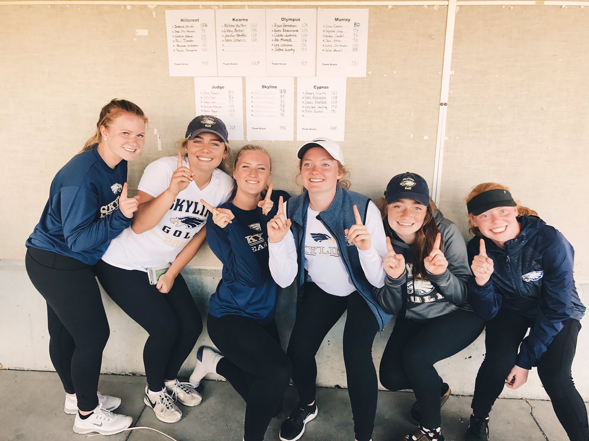 SHSGolfGirls's tweet photo. Eagles soared to victory and won our first REGION TOURNAMENT!  🦅🦅 https://t.co/cE4gZ2egxa