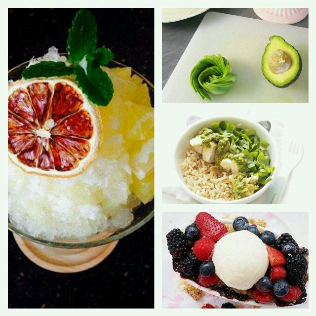 AudyRinald's tweet photo. #breakfast #miam #mydailyfoods #audysaurus #orangeserut #avocado #nasigorengsausselada #berriesparfait ice...ice..♥ https://t.co/5f4xXTaFn1