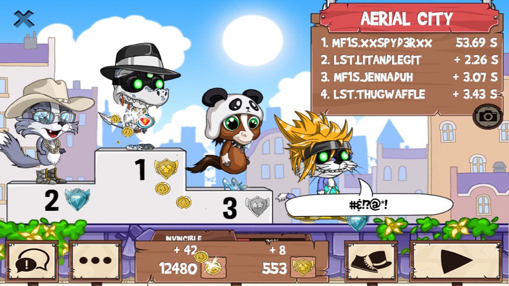 xxspyd3rxx11's tweet photo. All those guys just got washed #funrun2 #LitAndLegit #Jennaduh #ThugWaffle https://t.co/f4ydjHKMYJ