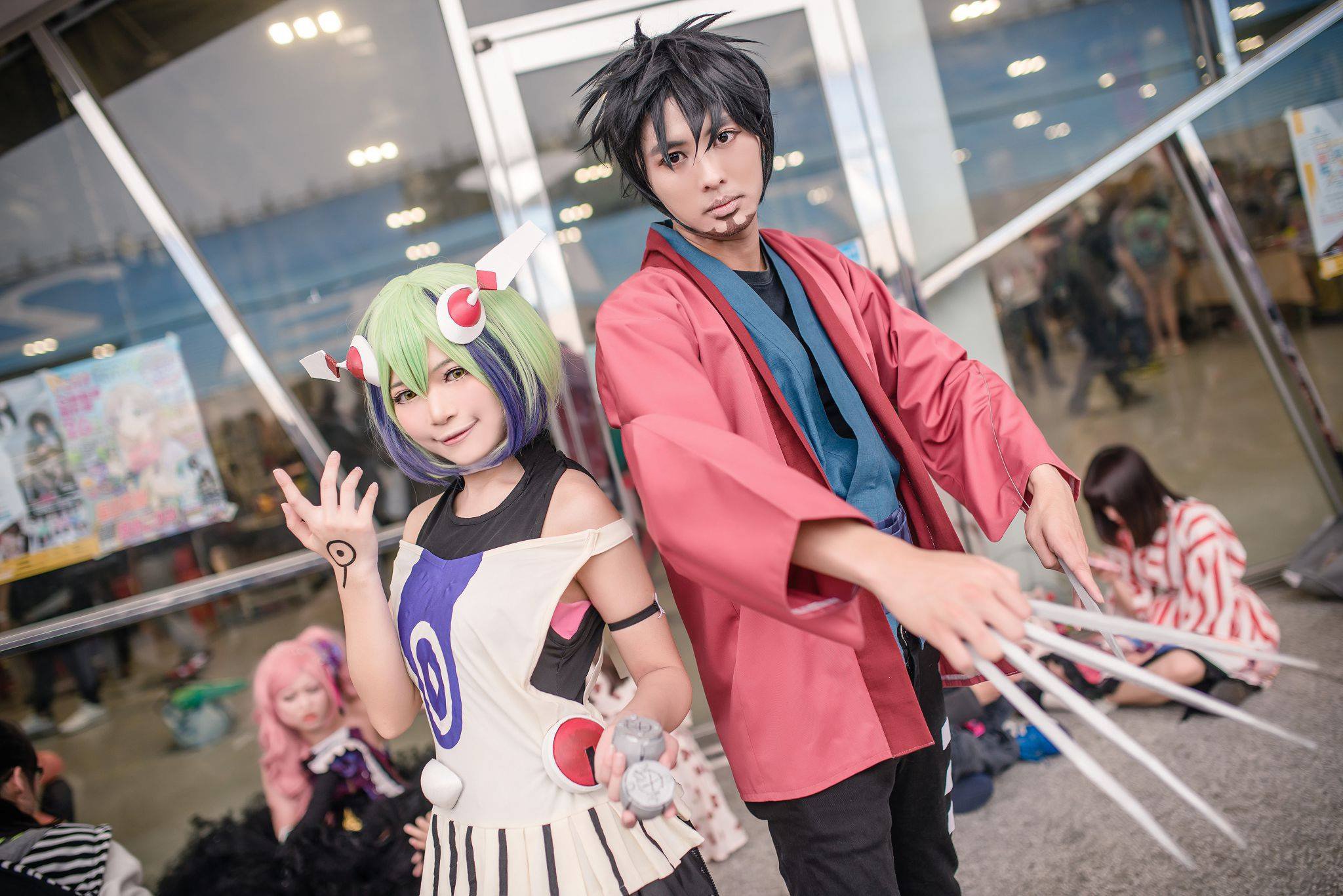 包子manjiu コスプレ ディメンションw Dimensionw 百合崎ミラ 包子 マブチ キョーマ Hiroshi 攝影感謝 虎王