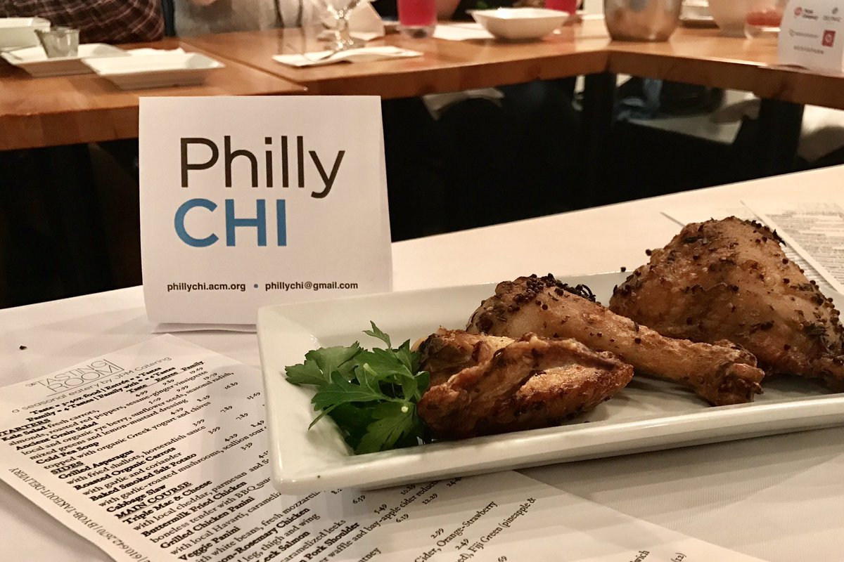 PhillyCHI's tweet photo. thank you everyone who joined us for #uxdinner tonight & thanks to @tastingroomjpm for your hospitality. great food & great chats all around https://t.co/b3pFFY009s