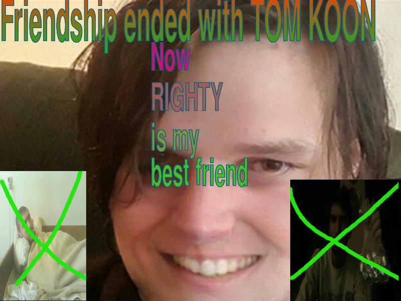 malwareup's tweet image. .@TomKTW this is for u fag