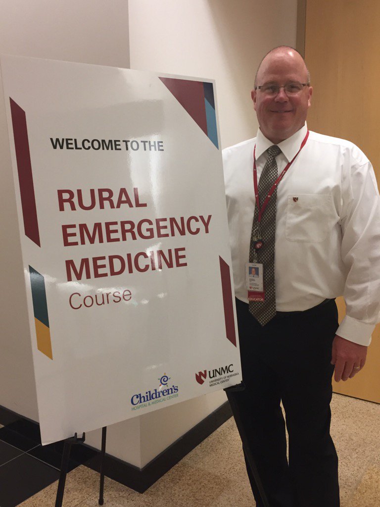 2LindaMLove's tweet photo. Proud of #UNMC's commitment to #rural emergency #medicine & #SimNE trucking across our great state @DrRussBuzalko https://t.co/b1GDXq6QEF