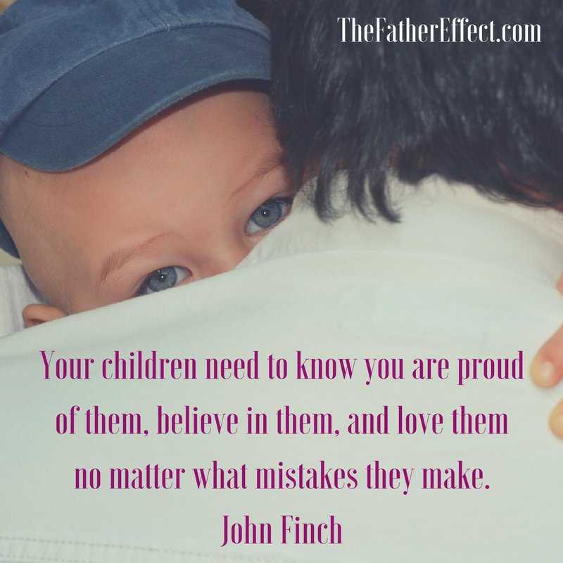 thefathereffect's tweet photo. Your children need to know you are proud of them, believe in them, & love them no matter what mistakes they make. #TheFatherEffect https://t.co/k59C54vzsQ