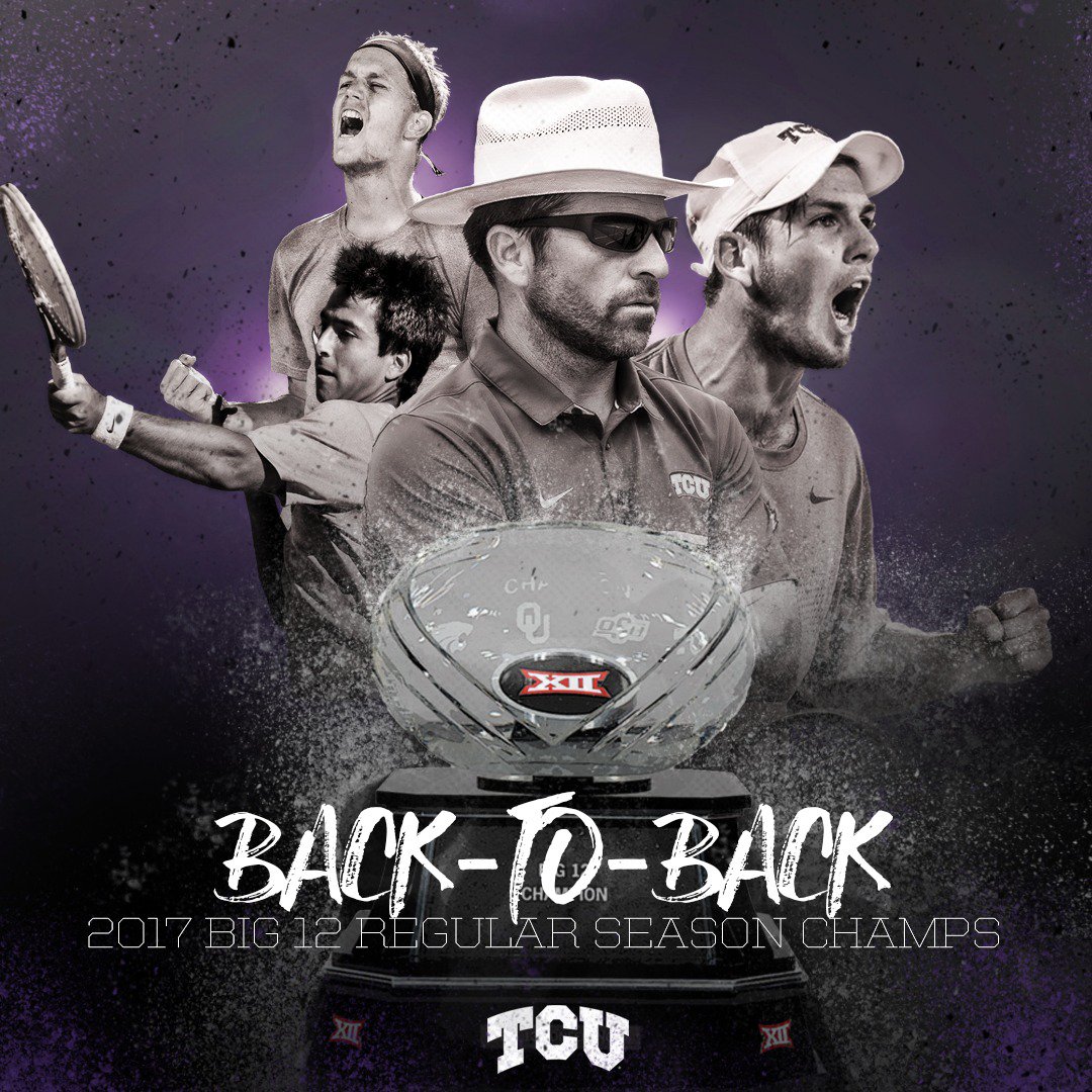 🏆 BACK-TO-BACK @Big12Conference CHAMPIONS! #GoFrogs 🎾🐸