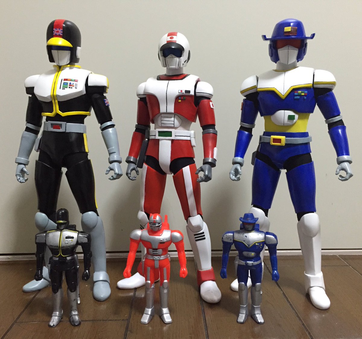 星銃士ビスマルクの3人 リチャード 、進児 、ビルです