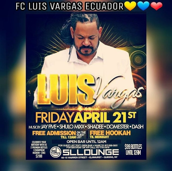 mtshowsec's tweet photo. 🌍🔥Luis Vargas Live Friday April 21st🔥
@luisreysupremo @luisvargaselrey #LuisVargas #MTSHOWS https://t.co/LXeWZaHtbN