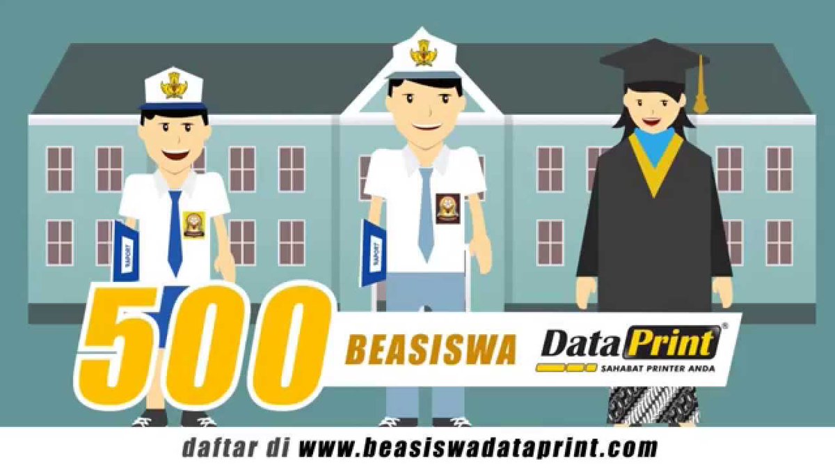 Beasiswa Data Print // SMP,SMA,D3,D4,S1 // aktif di organisasi // beasiswadataprint.com  // DL 20 Juni 2017 #BeasiswaUMY