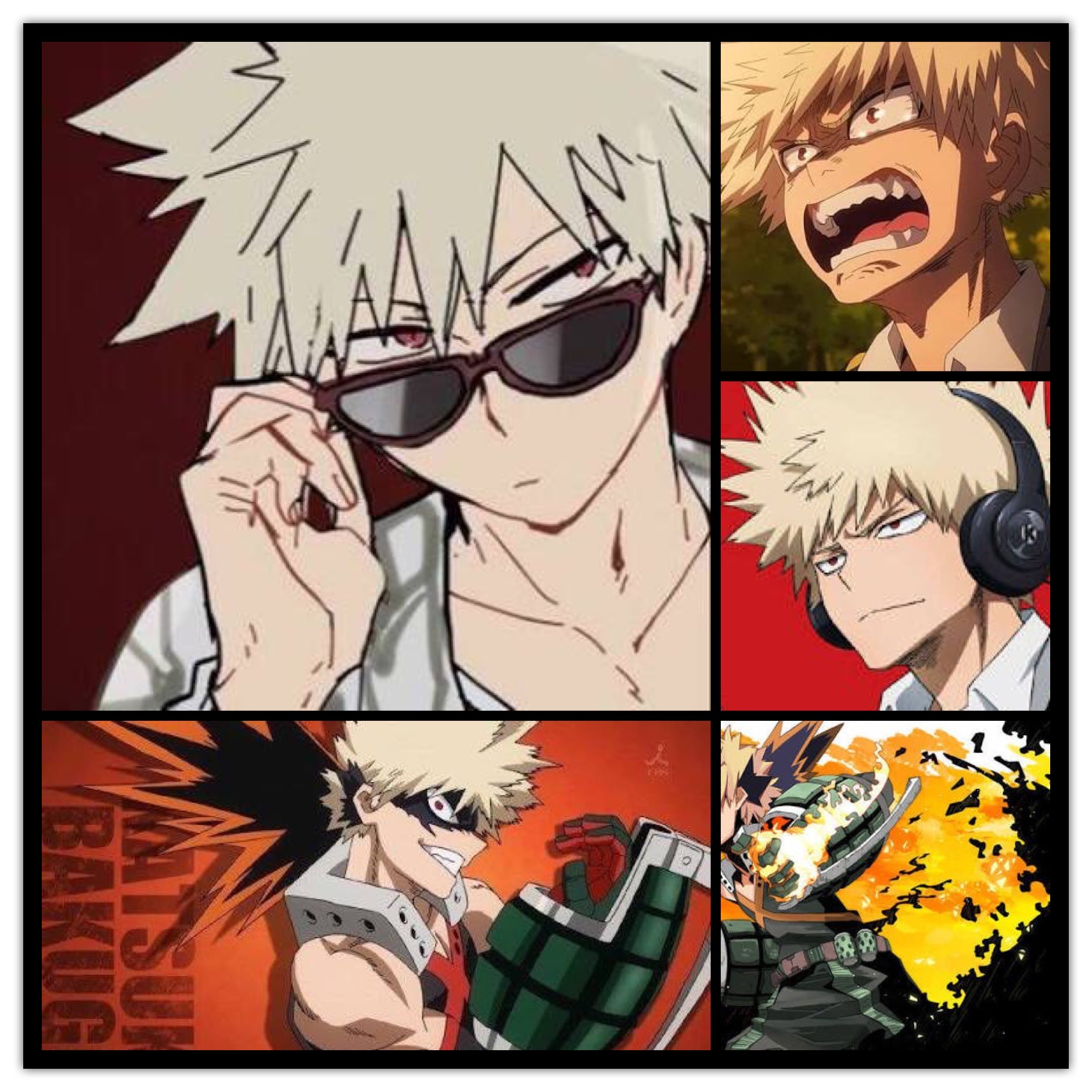 最終値下げ】ヒロアカ 眼鏡 爆豪勝己