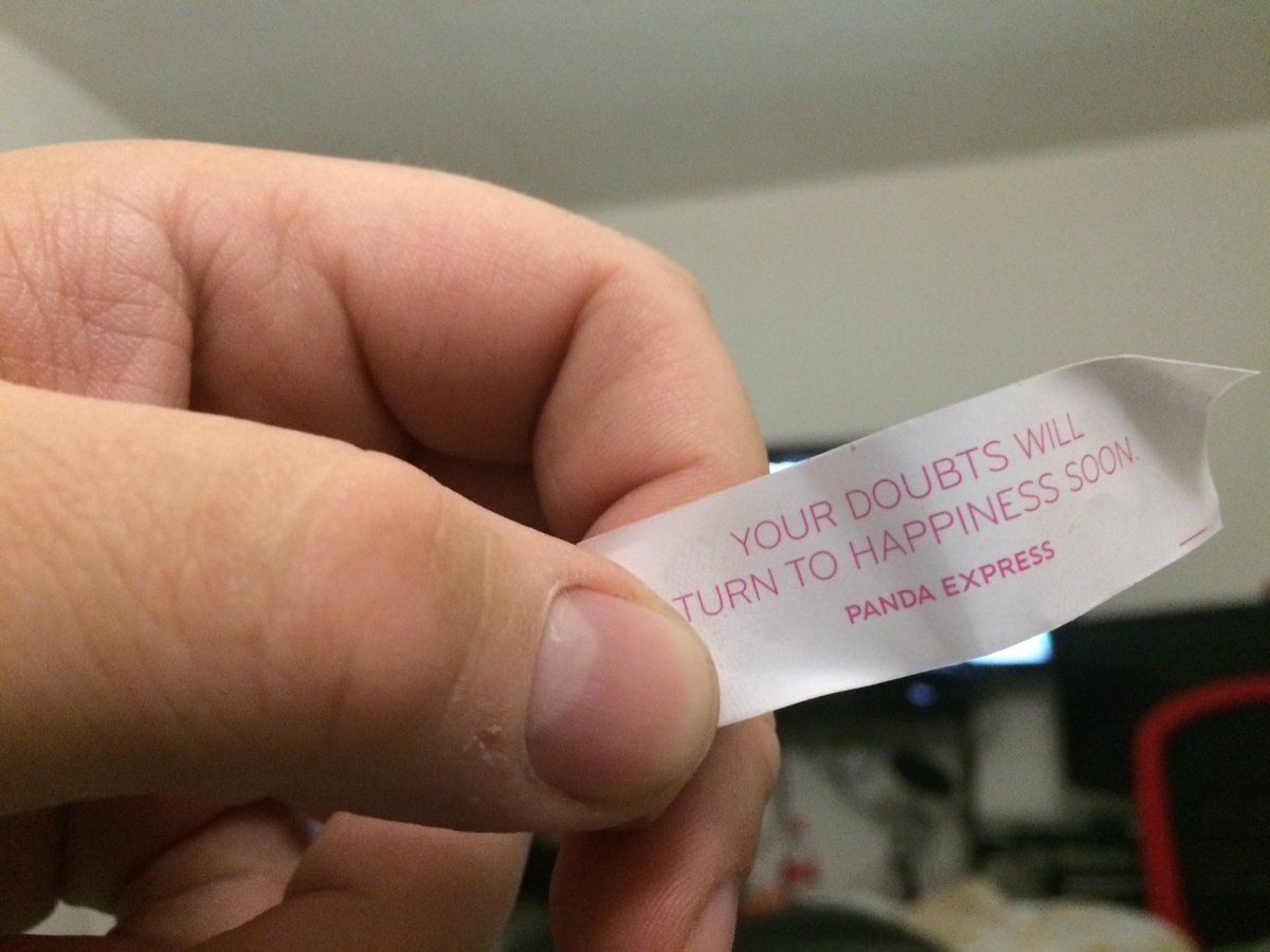 VCCassidy's tweet photo. Here's hoping! #thecookieknows #testingfate https://t.co/k4tedRDxxD