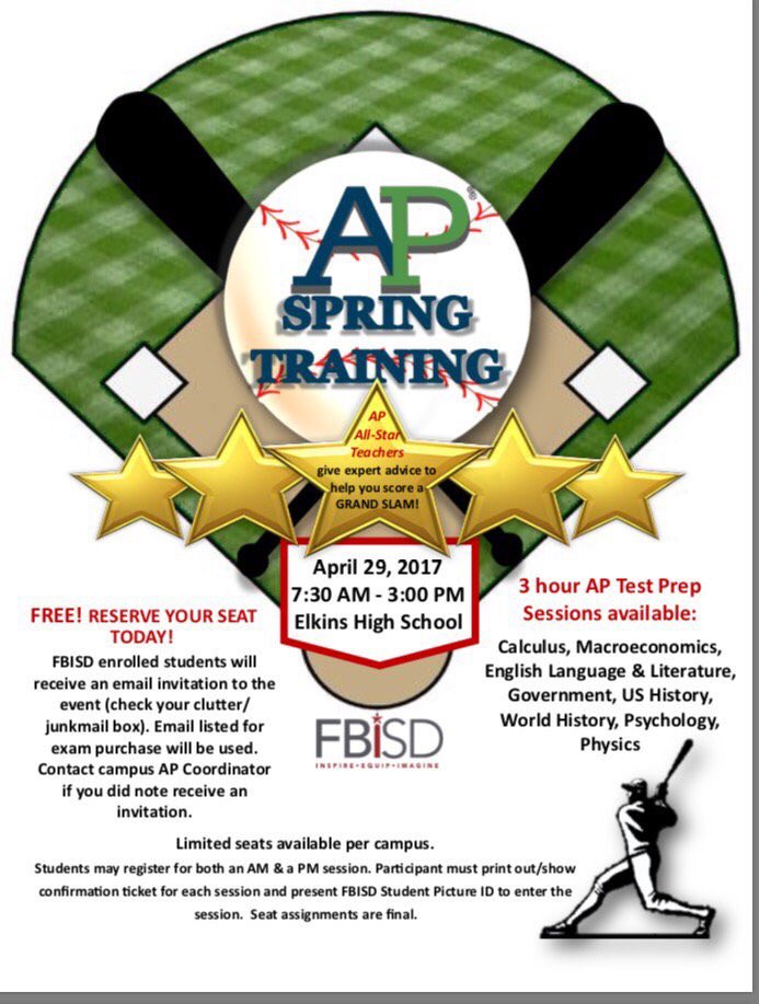 DHS_Vikings's tweet image. Vikings, take advantage of this opportunity for AP practice!  #keepstudying #youcandoit