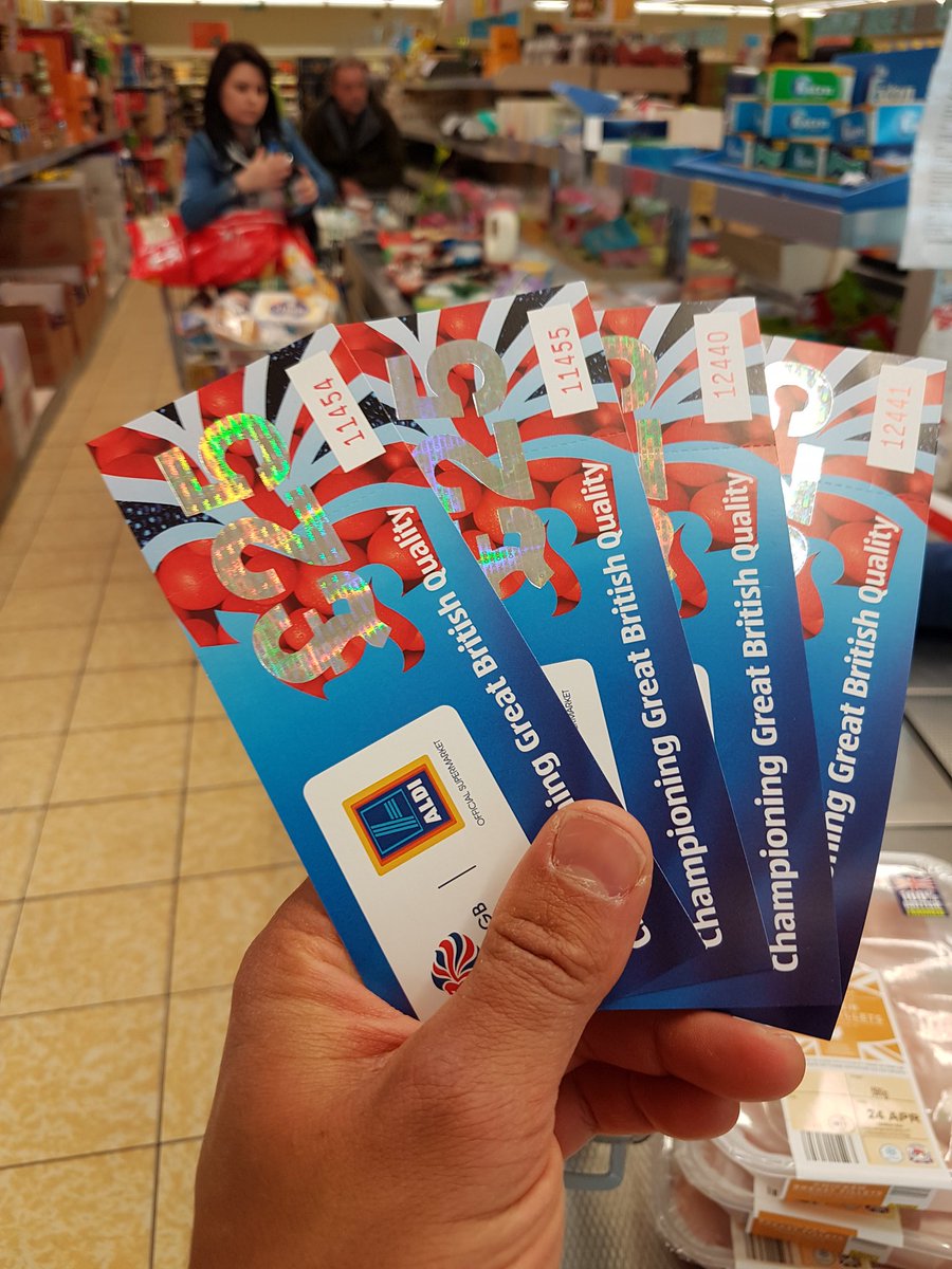 Thanks to the <a href="/AldiUK/">Aldi Stores UK</a> &amp; <a href="/TeamGB/">Team GB</a> partnership! Great produce, awesome value! Who doesn't love seeing a trolly full of healthy, nutritous food