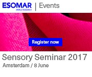 AngelaCanin's tweet photo. Last day to register reduced rate @ESOMAR #Sensory Seminar https://t.co/Vd2xRaUHsu #Wim_Haystack #SpaceDoctorsLtd #Biofortis_Fr #Danone #MRX https://t.co/I3BcTqGasq