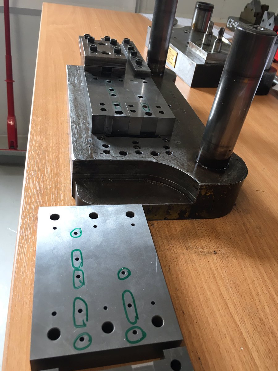 SouthernEdm's tweet image. Press tool repair day! #southernedm #presstool #engineering southernedm.co.uk