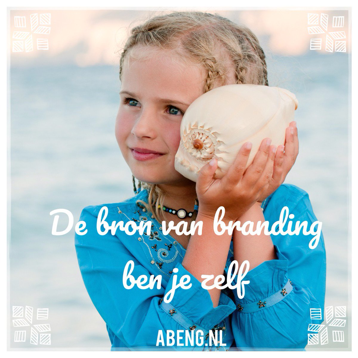 Betekenis creëer je niet als iets wat buiten jezelf ligt. Als het van binnenuit klopt, weet je WAAROM. Niet met je hoofd, maar met je hart