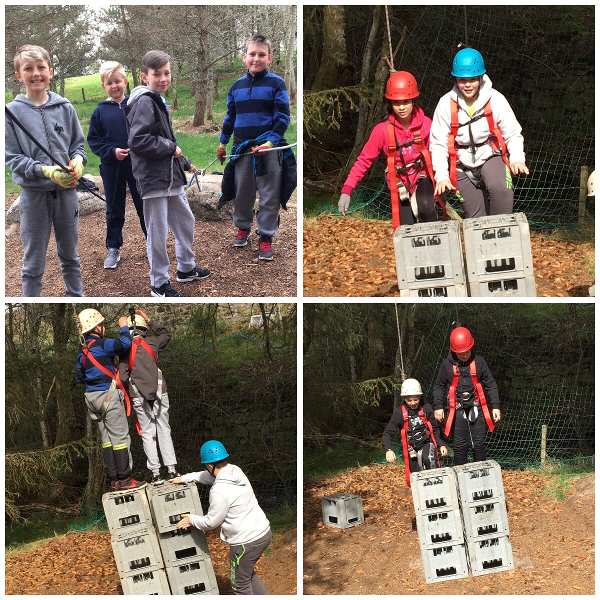 woodside_school's tweet photo. Another wonderful day at Abernethy full of challenges and fun #Abernethy17 #teamwork https://t.co/iwjVfheMtP