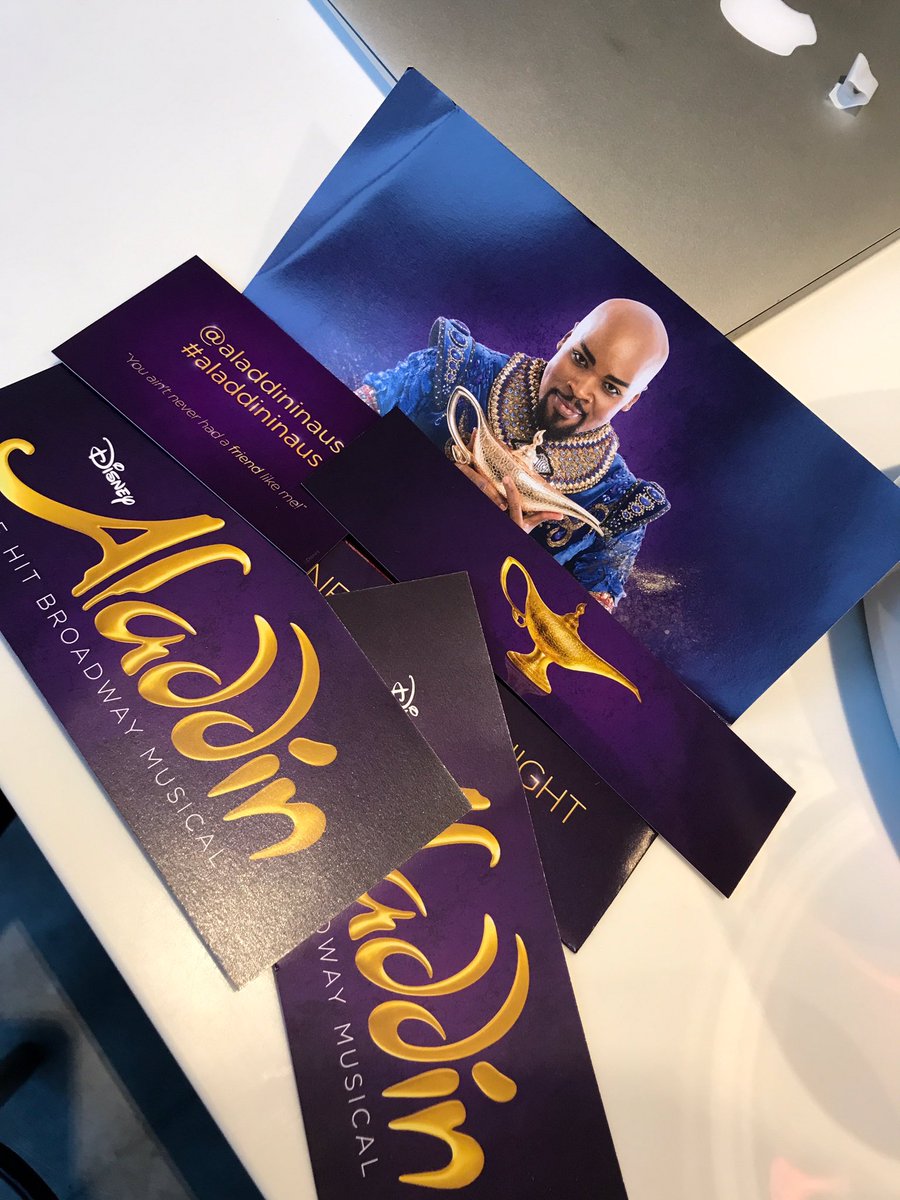 So excited for this tonight..... #Aladdinaus