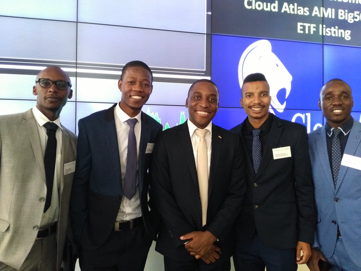aw_chuma's tweet photo. Congratulations to Maurice Madiba and his team @CloudAtlas_AMI for listing the first Pan-African ETF, #amib50 on the @JSE_Group. https://t.co/rtWfyQ3up2